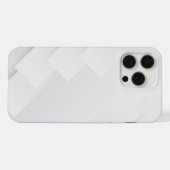エレガントな白大理石 iPhoneケース (裏面横)