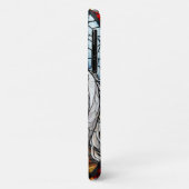 エレガントな白馬のアーティスティックグラススタイル Case-Mate iPhoneケース (裏面/左)