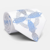 エレガントな真珠のケルト十字のネクタイ ネクタイ (ロール)