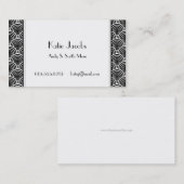 エレガントな社会的なテレホンカード コーリングカード (正面/裏面)