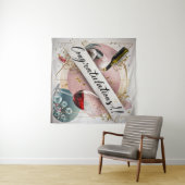 エレガントな祝賀の壁掛け #5 タペストリー (インサイチュ(横))