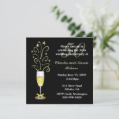 エレガントな祭りのような結婚記念日招待状 招待状 (スタンド正面)