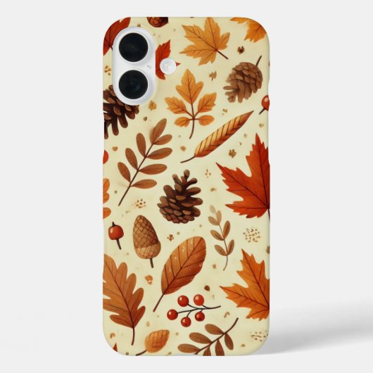 エレガントな秋のデザイン Case-Mate iPhoneケース (裏面)