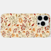 エレガントな秋の花柄 Case-Mate iPhoneケース (裏面 (横))