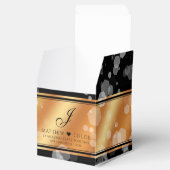 エレガントな第7第22第49銅の結婚記念日 フェイバーボックス (オープン)