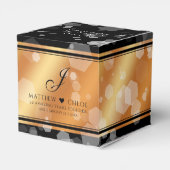 エレガントな第7第22第49銅の結婚記念日 フェイバーボックス (裏面サイド)