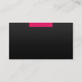 エレガントな管理の名刺のテンプレート 名刺 (裏面)