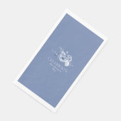 エレガントな結婚式のペーパータオル – お祝い (コーナー)