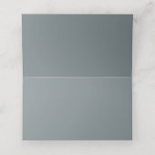 エレガントな結婚式のユーカリと金ゴールドの葉 プレイスカード (内部開封)