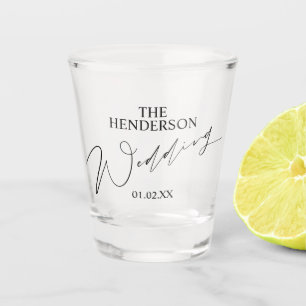 エレガントな結婚式の好意ショットグラス ショットグラス