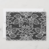 エレガントな結婚式の愛と感謝してい写真 サンキューカード (裏面)