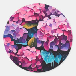 エレガントな結婚式の招待状シール ラウンドシール