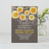 エレガントな結婚式の招待状 招待状 (スタンド正面)