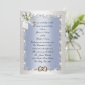 エレガントな結婚式の招待状 招待状 (スタンド正面)