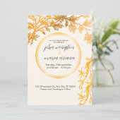 エレガントな結婚式の招待状 | 永遠の愛 招待状 (スタンド正面)