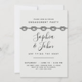 エレガントな結婚式の招待状 結婚の誓い 招待状 (正面)