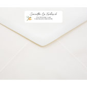 エレガントな結婚式の書道台本 ラベル