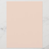 エレガントな結婚式の歓迎あなた自身のサンゴを作成 チラシ (裏面)