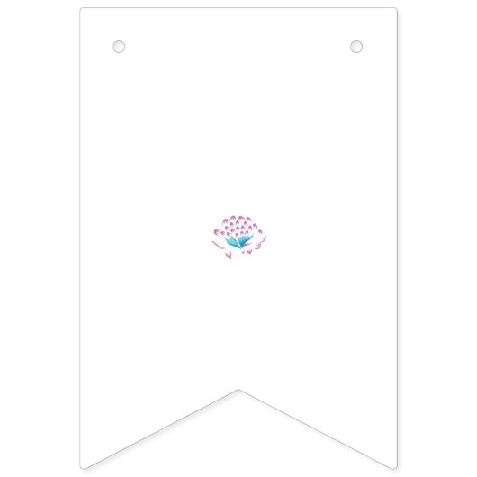 エレガントな結婚式の要点 | 夏と年間を通じて バンティングフラッグ (第3の旗)