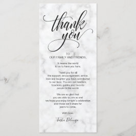 エレガントな結婚式は食器セットカード感謝していしています プログラム