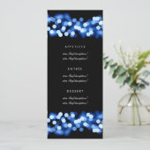 エレガントな結婚式メニュー青いハリウッドの魅力 メニュー (スタンド正面)