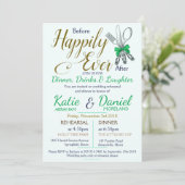 エレガントな結婚式リハーカスタマイズサルディナーRSVP 招待状 (スタンド正面)