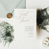 エレガントな結婚式招待状と書道フォント 招待状