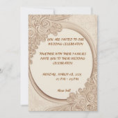 "エレガントな結婚式招待状 – 永遠の愛" シーズンカード (正面)