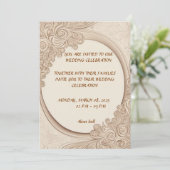 "エレガントな結婚式招待状 – 永遠の愛" シーズンカード (スタンド正面)