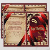 エレガントな結婚式 (正面/裏面)