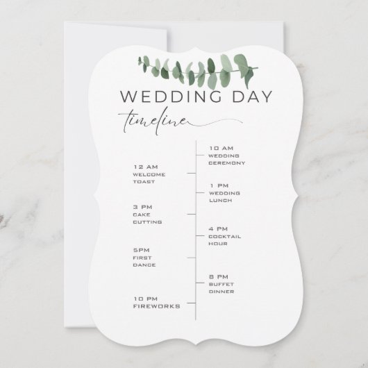 エレガントな結婚式 (裏面)