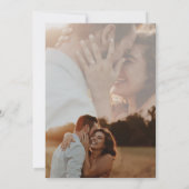 エレガントな結婚式2の写真 招待状 (裏面)