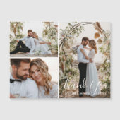 エレガントな結婚式3写真コラ感謝していリングyou magnet (正面)