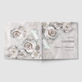 エレガントな結婚式 ゲストブック (全面)