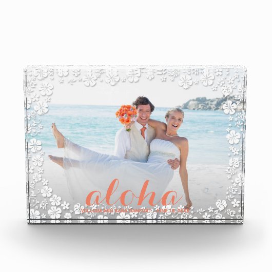 エレガントな結婚式 フォトブロック (正面)