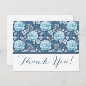 エレガントな結婚式 ポストカード (正面/裏面)