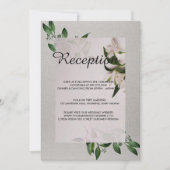 エレガントな結婚計画 招待状 (正面)