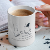 エレガントな結婚記念日バレンタインデーの愛 コーヒーマグカップ