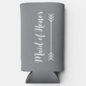 エレガントな美しさのウェディングパーティー スリム缶クーラー (正面)