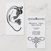 エレガントな耳 名刺 (正面/裏面)
