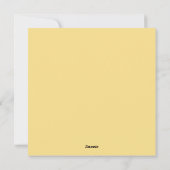 エレガントな聖書のクリスマス シーズンカード (裏面)