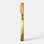 エレガントな自然美 iPhone 15ケース (左側面)