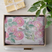 エレガントな自転車および花 薄葉紙 (ギフト)