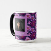 エレガントな芍薬の花の卒業記念品 モーフィングマグカップ (正面左)