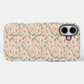エレガントな芍薬の花柄 Case-Mate iPhoneケース (裏面 (横))