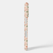エレガントな芍薬の花柄 Case-Mate iPhoneケース (裏面 / 右)