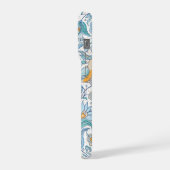 エレガントな花のアラベスク iPhone 15 Pro ケース (左側面)