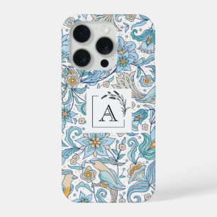 エレガントな花のアラベスク iPhone 15 Pro ケース