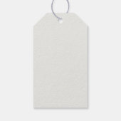 エレガントな花のイースターギフトタグ ギフトタグ (裏面)