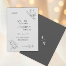 エレガントな花のウェディング